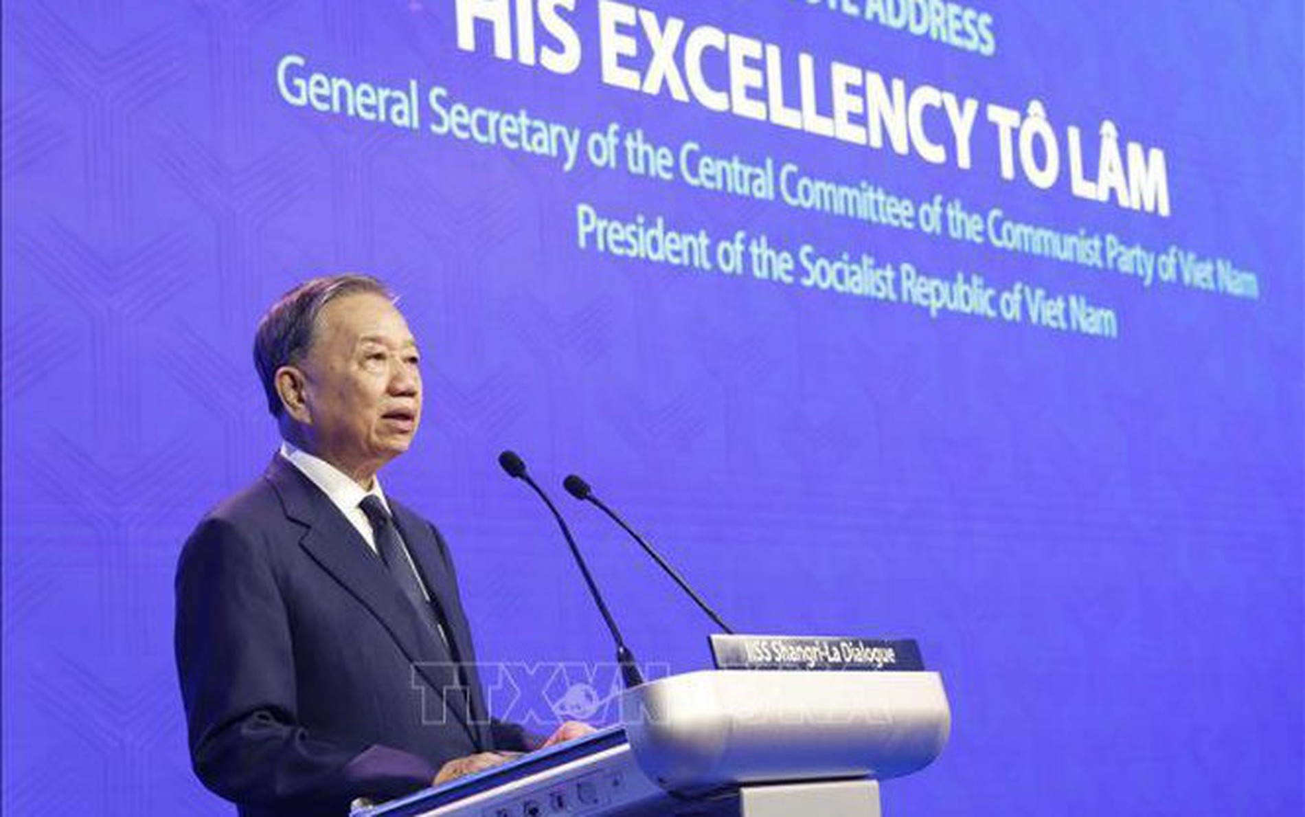 越共中央总书记、国家主席苏林在第23届香格里拉对话会开幕式上发表主旨演讲（全文）