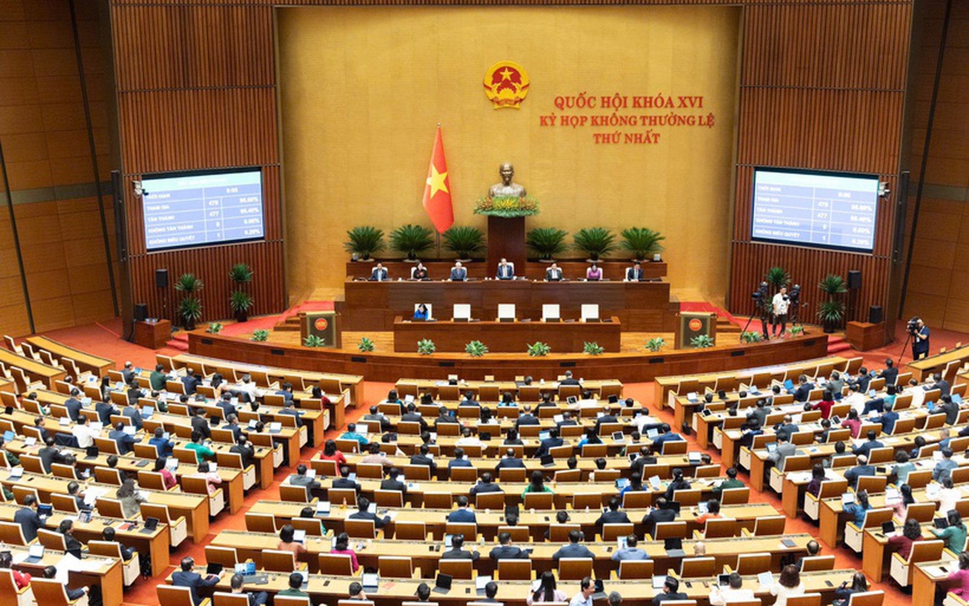 越南第十六届国会第一次临时会议闭幕