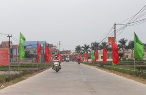 Huyện Hiệp Hòa (Bắc Giang) đạt chuẩn nông thôn mới