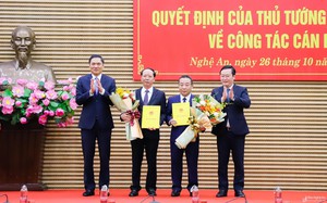 Thủ tướng Chính phủ phê chuẩn 3 tân Phó Chủ tịch UBND 2 tỉnh thành
