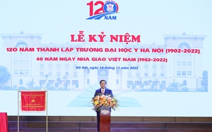 Thủ tướng Phạm Minh Chính dự lễ kỷ niệm 120 năm thành lập Trường Đại học Y Hà Nội