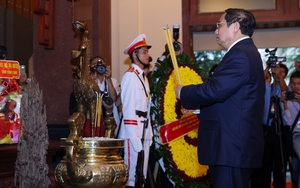 Thủ tướng Phạm Minh Chính dự các hoạt động kỷ niệm 100 năm Ngày sinh đồng chí Võ Văn Kiệt