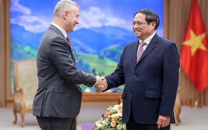 Thủ tướng Phạm Minh Chính tiếp Đại sứ đặc mệnh toàn quyền Vương quốc Bỉ
