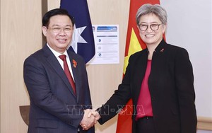 Chủ tịch Quốc hội tiếp Thượng nghị sĩ, Bộ trưởng Ngoại giao Australia và Nhóm Nghị sĩ hữu nghị Australia-Việt Nam