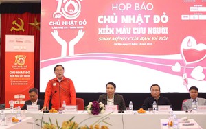 Khởi động chuỗi ngày hiến máu tình nguyện Chủ nhật Đỏ 2023