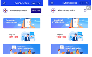 EVNCPC: Phát triển ứng dụng chăm sóc khách hàng mini app trên hệ sinh thái Zalo