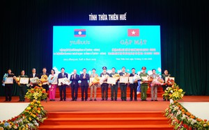 Thừa Thiên Huế: Gặp mặt kỷ niệm 60 năm Việt Nam - Lào thiết lập quan hệ ngoại giao