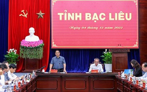 Thủ tướng Phạm Minh Chính làm việc tại Bạc Liêu