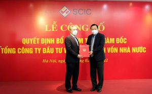 Công bố quyết định của Thủ tướng Chính phủ về việc bổ nhiệm Tổng Giám đốc SCIC