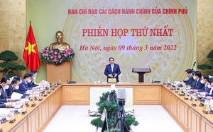 Thủ tướng Phạm Minh Chính chủ trì Phiên họp Ban Chỉ đạo cải cách hành chính của Chính phủ