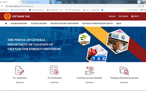 Tổng cục Thuế hướng dẫn nhà cung cấp ở nước ngoài nộp thuế qua mạng Internet