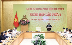 Kết luận của Thủ tướng Phạm Minh Chính tại Phiên họp lần thứ 14 Ban chỉ đạo quốc gia phòng, chống dịch COVID-19 với các địa phương