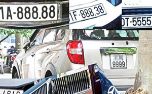 Đề xuất thí điểm cấp quyền lựa chọn sử dụng biển số ô tô thông qua đấu giá