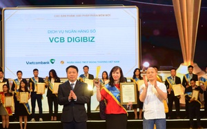 Dịch vụ ngân hàng số của Vietcombank nhận giải Sao Khuê 2022