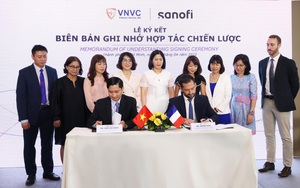 Sanofi và VNVC ký hợp tác chiến lược về vaccine