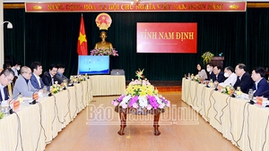 Tập đoàn FPT tìm hiểu cơ hội hợp tác, đầu tư tại tỉnh Nam Định