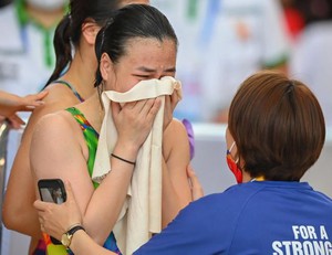 SEA Games 31: Phương Mai bật khóc khi vượt qua chính mình