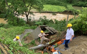 Ngành điện cơ bản khắc phục sự cố lưới điện sau mưa lũ