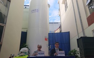 USAID tài trợ lắp đặt hệ thống oxy lỏng mới tại Bệnh viện Bạch Mai 
