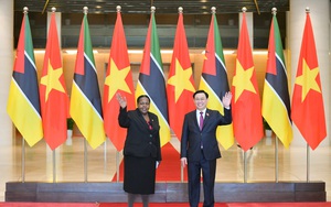 Chủ tịch Quốc hội Vương Đình Huệ hội đàm với Chủ tịch Quốc hội Mozambique