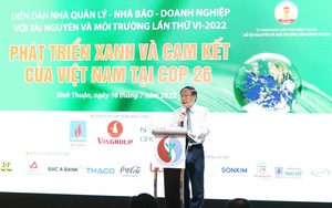 Thúc đẩy triển khai các cam kết về ứng phó biến đổi khí hậu