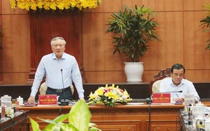 Đoàn kiểm tra của Bộ Chính trị làm việc với Ban Thường vụ Tỉnh ủy Quảng Nam