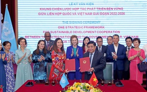 Việt Nam, Liên Hợp Quốc ký văn kiện Khung Chiến lược hợp tác phát triển bền vững giai đoạn 2022-2026
