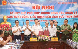 Tỉnh Bến Tre và Bộ Tư lệnh Cảnh sát biển vùng 3 phối hợp quản lý khai thác thủy sản hiệu quả