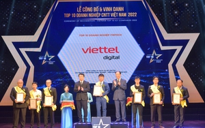 Viettel đứng đầu Top 10 Doanh nghiệp CNTT Việt Nam 2022
