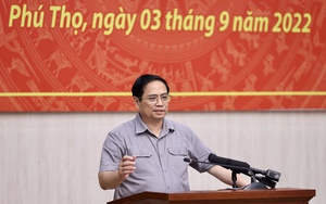 Thủ tướng: Phú Thọ phải tự lực, tự cường vươn lên, trở thành tỉnh phát triển hàng đầu trong vùng