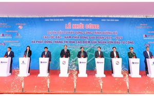 Thủ tướng Phạm Minh Chính dự lễ khởi công 12 dự án thành phần cao tốc Bắc-Nam
