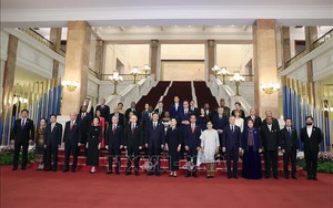 Chủ tịch nước Võ Văn Thưởng dự chiêu đãi chào mừng Diễn đàn Cấp cao Hợp tác quốc tế 'Vành đai và Con đường'