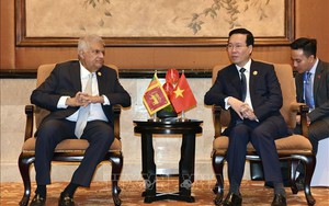 Chủ tịch nước Võ Văn Thưởng gặp Tổng thống Sri Lanka