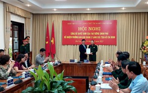 Trao Quyết định của Thủ tướng bổ nhiệm Trưởng Ban Quản lý Lăng Chủ tịch Hồ Chí Minh