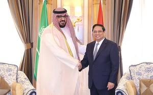 Thủ tướng Phạm Minh Chính tiếp Bộ trưởng Kinh tế và Kế hoạch Saudi Arabia