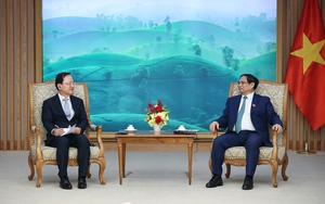Thủ tướng Chính phủ Phạm Minh Chính tiếp Tổng Giám đốc phụ trách tài chính của Tập đoàn Samsung