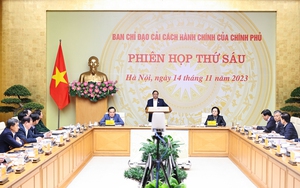 Thủ tướng chủ trì họp Ban chỉ đạo cải cách hành chính của Chính phủ
