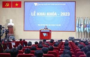 Thủ tướng Chính phủ dự lễ khai khóa năm 2023 của Đại học Quốc gia TPHCM