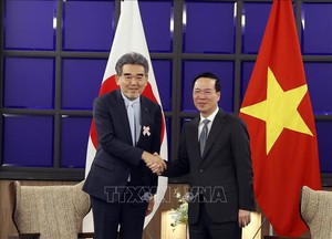 Chủ tịch nước Võ Văn Thưởng tiếp lãnh đạo Hiệp hội Chuyên gia Nhật Bản-Việt Nam