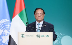 Chùm ảnh: Thủ tướng phát biểu tại Hội nghị Thượng đỉnh COP28