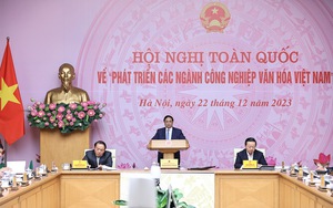 CẬP NHẬT: Thủ tướng chủ trì Hội nghị toàn quốc về phát triển các ngành công nghiệp văn hóa Việt Nam