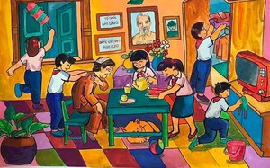Tổ chức "Cuộc thi và Triển lãm Tranh thiếu nhi toàn quốc năm 2023"