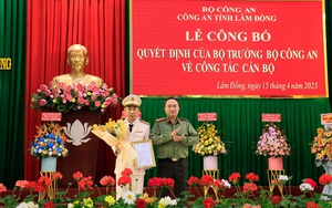 Bộ trưởng Công an bổ nhiệm Phó Giám đốc Công an Lâm Đồng
