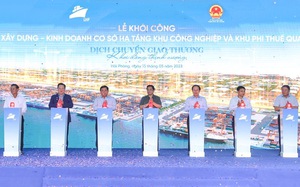 Khởi công khu phi thuế quan cảng biển lớn nhất Việt Nam