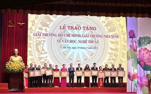 Trao tặng Giải thưởng Hồ Chí Minh, Giải thưởng Nhà nước về văn học, nghệ thuật năm 2022 tặng 128 tác giả, đồng tác giả