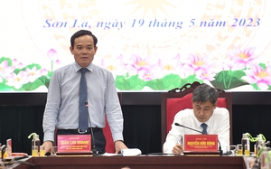 Phó Thủ tướng Trần Lưu Quang thăm, làm việc tại tỉnh Sơn La