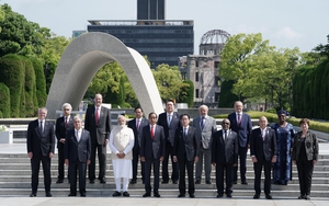 Chùm ảnh: Thủ tướng Phạm Minh Chính thăm Công viên Tưởng niệm Hòa Bình Hiroshima