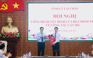 Tỉnh uỷ Lai Châu công bố quyết định của Bộ Chính trị về công tác cán bộ