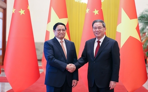 Chùm ảnh: Lễ đón chính thức Thủ tướng Phạm Minh Chính thăm Trung Quốc