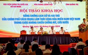 Khẳng định những đóng góp to lớn của Chính phủ Cách mạng lâm thời Cộng hòa miền Nam Việt Nam